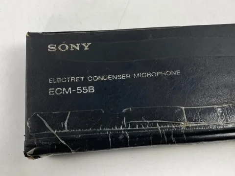 Sony ECM-55B Electret Condenser Lavalier Microphone