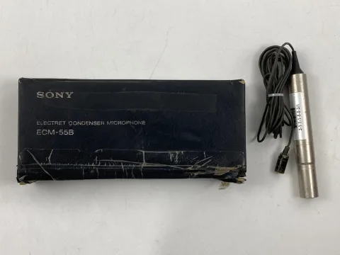 Sony ECM-55B Electret Condenser Lavalier Microphone