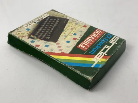 سينكلير وماكميلان ZX Spectrum Scrabble Make-A-Chip كاسيت 48K لعبة