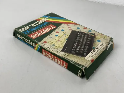 سينكلير وماكميلان ZX Spectrum Scrabble Make-A-Chip كاسيت 48K لعبة