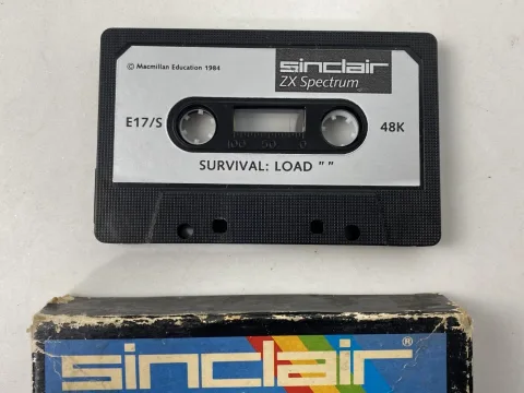 سينكلير وماكميلان ZX Spectrum Scrabble Make-A-Chip كاسيت 48K لعبة