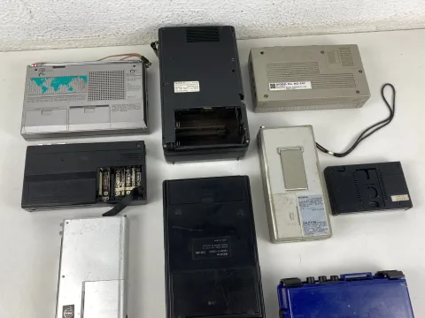 Sony JVC Walkman ICF-7600 / WA-6000 / CQ-1 / TCM-260 / Radio Cassette LOT 12