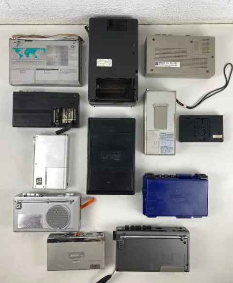 Sony JVC Walkman ICF-7600 / WA-6000 / CQ-1 / TCM-260 / Radio Cassette LOT 12