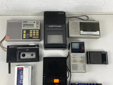 Sony JVC Walkman ICF-7600 / WA-6000 / CQ-1 / TCM-260 / Radio Cassette LOT 12
