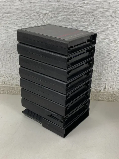 Lot of 8 Atari 2600 games Star Wars the Empire Strikes Back with Case