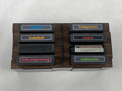 Lot of 8 Atari 2600 games Star Wars the Empire Strikes Back with Case