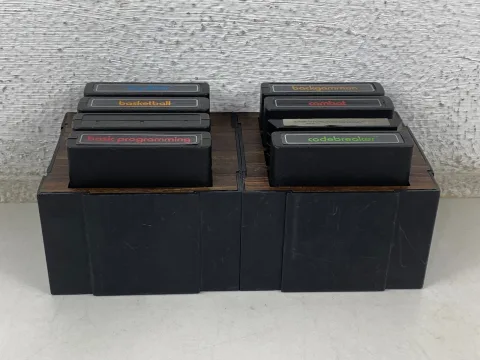 Lot of 8 Atari 2600 games Star Wars the Empire Strikes Back with Case