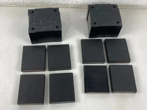 Lot of 8 Atari 2600 games Star Wars the Empire Strikes Back with Case