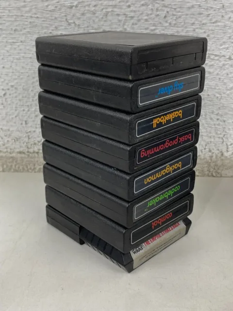 Lot of 8 Atari 2600 games Star Wars the Empire Strikes Back with Case