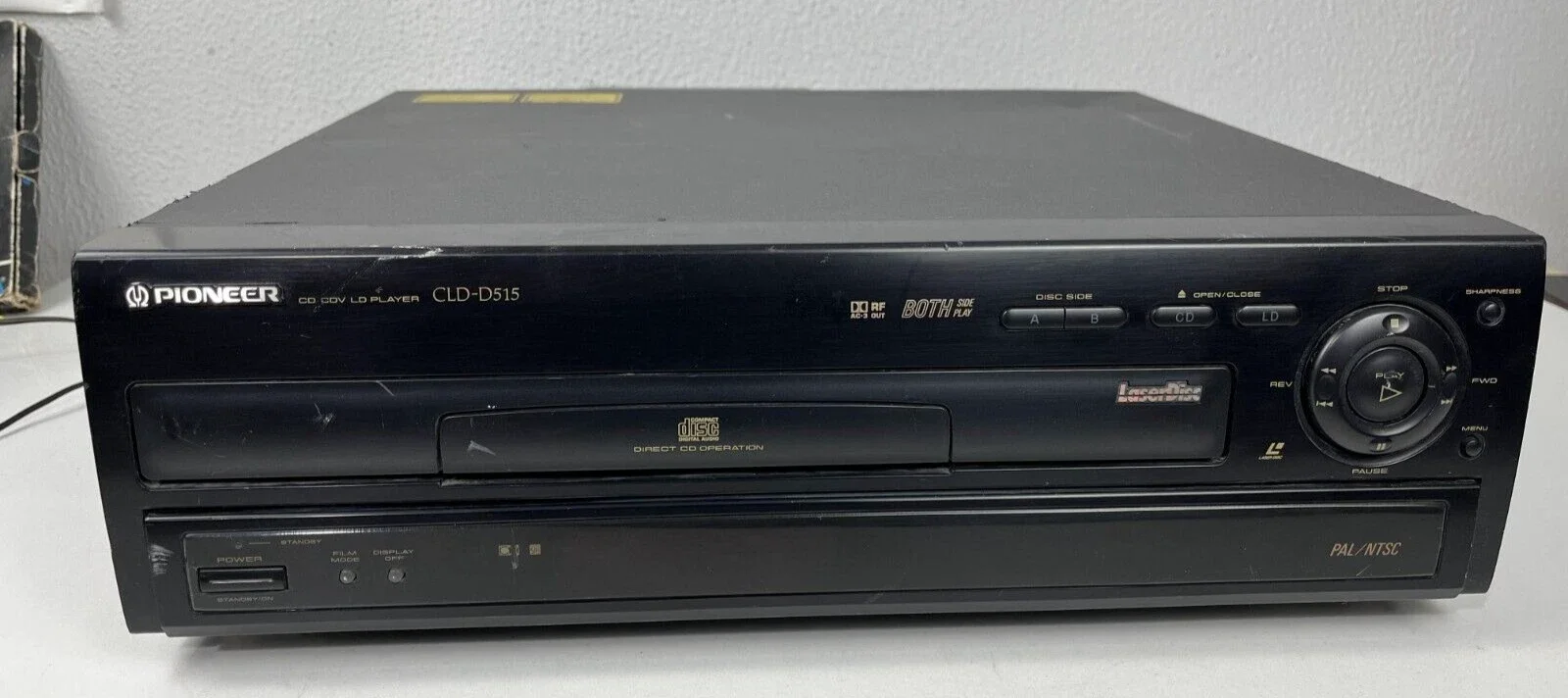 Pioneer CLD-D515 LaserDisc Compact Disc LaserVision Player