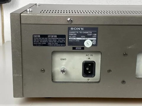 Sony CCP-13B compact cassette recorder
