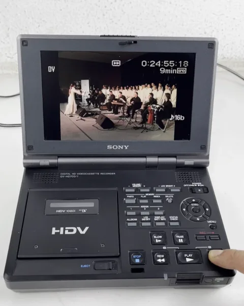 Sony GV-HD700E/1 Hdv 1080i Digital Hd Video Cassette Recorder eBay