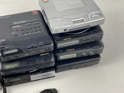 Sony Discman Philips Portable CD Sony D-99 / DT-66 / D-22 / D- 11 (Lot 11)Parts