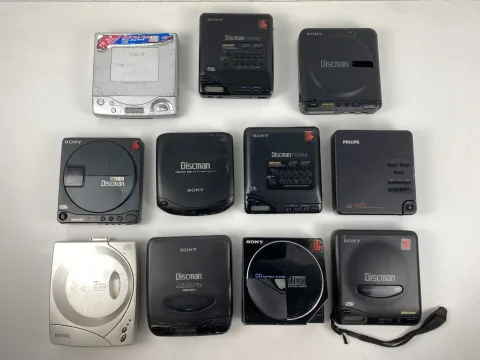 Sony Discman Philips Portable CD Sony D-99 / DT-66 / D-22 / D- 11 (Lot 11)Parts