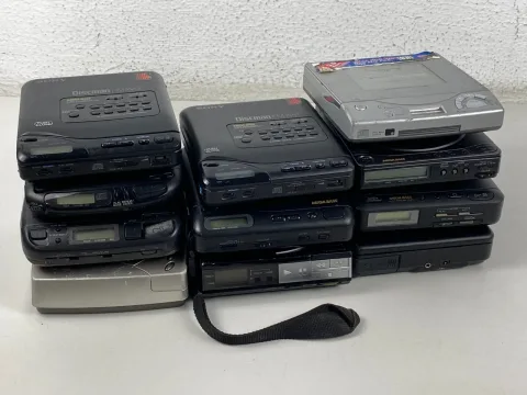 Sony Discman Philips Portable CD Sony D-99 / DT-66 / D-22 / D- 11 (Lot 11)Parts