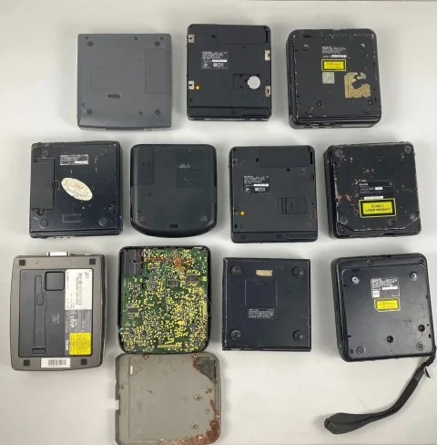 Sony Discman Philips Portable CD Sony D-99 / DT-66 / D-22 / D- 11 (Lot 11)Parts