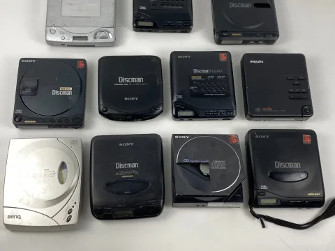 Sony Discman Philips Portable CD Sony D-99 / DT-66 / D-22 / D- 11 (Lot 11)Parts