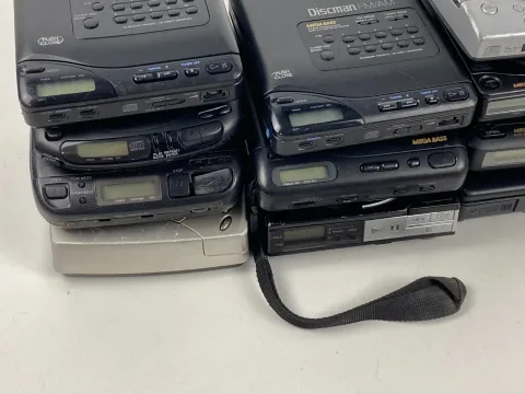 Sony Discman Philips Portable CD Sony D-99 / DT-66 / D-22 / D- 11 (Lot 11)Parts