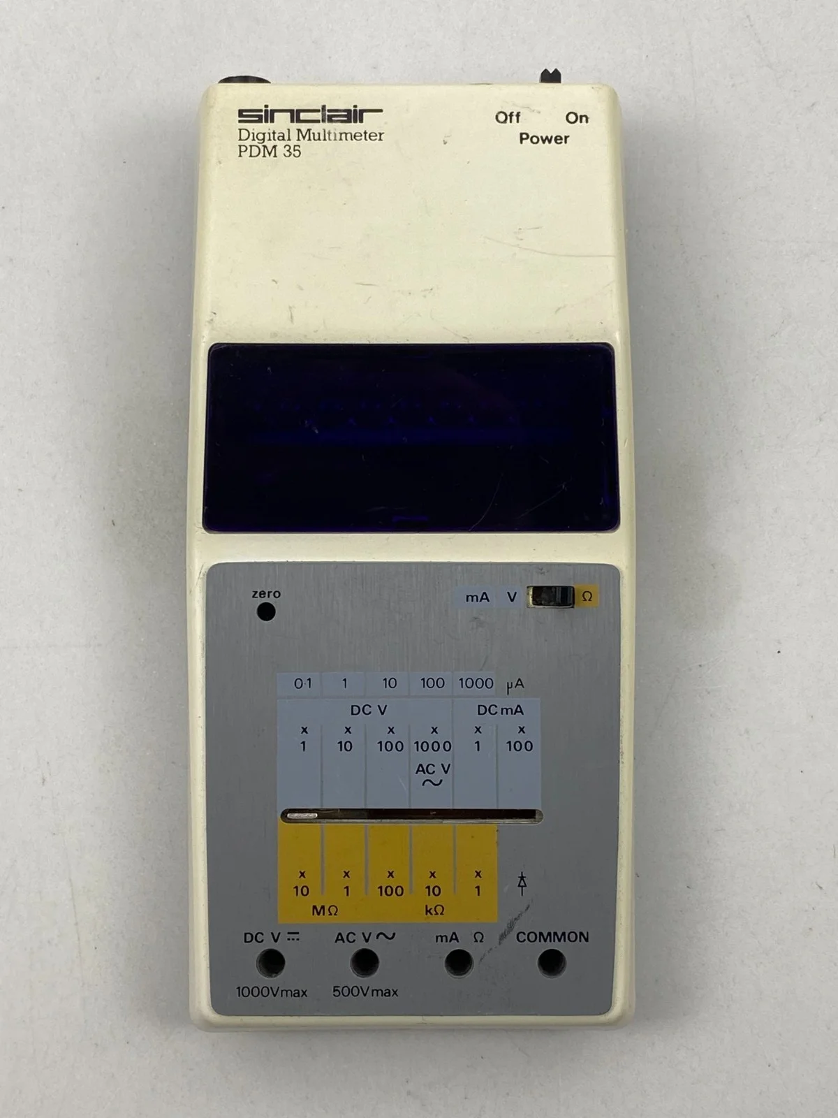 Sinclair Digital Multimeter PDM 35 Made In England