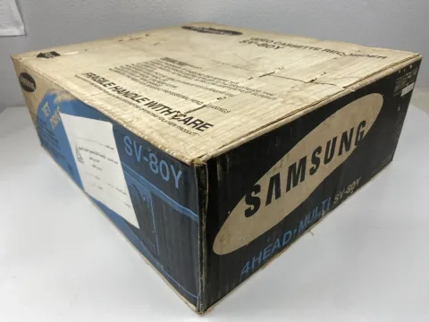 Samsung Diamond 4 Head VCR SV-80Y Vedio Cassette Recorder VHS Boxed