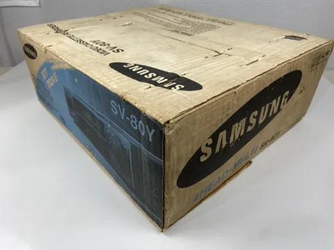 Samsung Diamond 4 Head VCR SV-80Y Vedio Cassette Recorder VHS Boxed