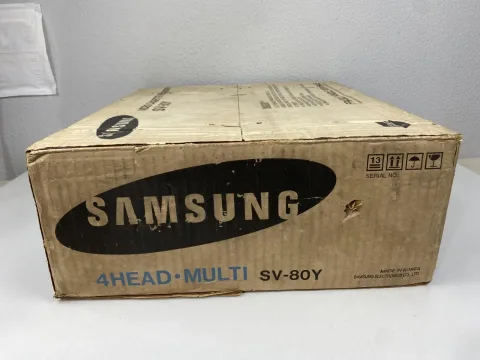 Samsung Diamond 4 Head VCR SV-80Y Vedio Cassette Recorder VHS Boxed