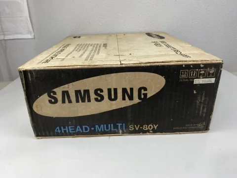 Samsung Diamond 4 Head VCR SV-80Y Vedio Cassette Recorder VHS Boxed