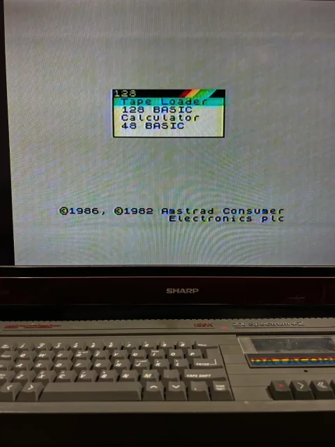 Sinclair ZX Spectrum +2 128K Computer Game