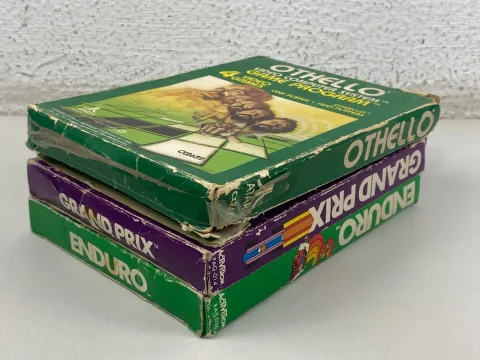 Atari 2600 Othello - Enduro - Grand Prix Game