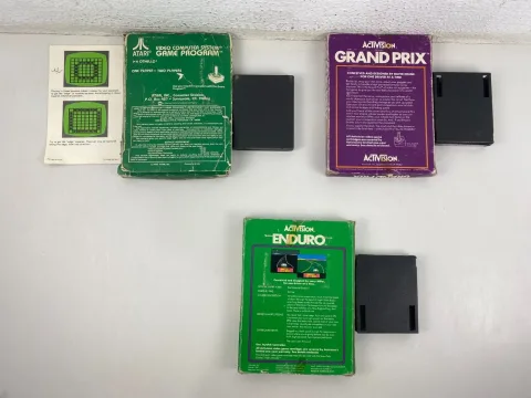 Atari 2600 Othello - Enduro - Grand Prix Game