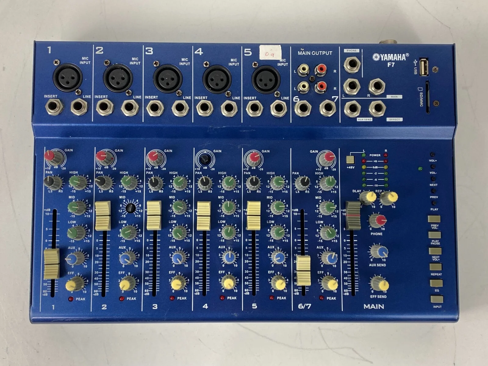 yamaha F7 Channel Professional Audio Mixer Mixing Console