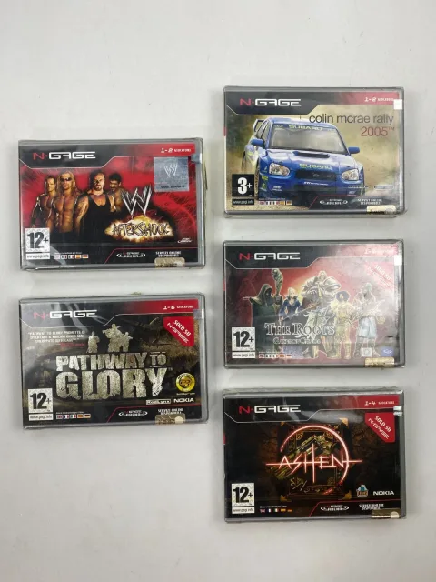 Roots Gates of Chaos Ashen WWE Pathway to Glory Nokia N-gage Game