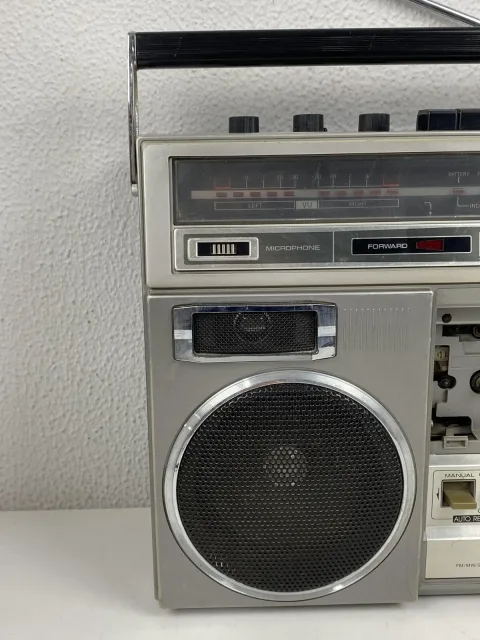 Toshiba RT-8290S Stereo Boombox Cassette Recorder Player Radio