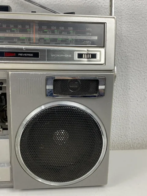 Toshiba RT-8290S Stereo Boombox Cassette Recorder Player Radio