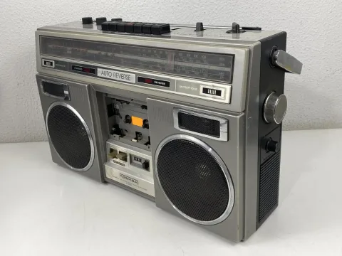 Toshiba RT-8290S Stereo Boombox Cassette Recorder Player Radio