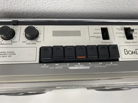 Toshiba RT-8290S Stereo Boombox Cassette Recorder Player Radio