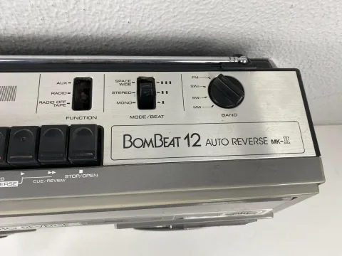 Toshiba RT-8290S Stereo Boombox Cassette Recorder Player Radio