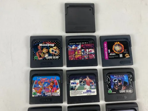 Sega Game Gear Batman Returns Sonic the Hedgehog 2 Pack 4 in 1 LOT 13