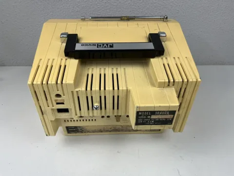 JVC Nivico 3040CQ Solid State Portable TV Television Retro