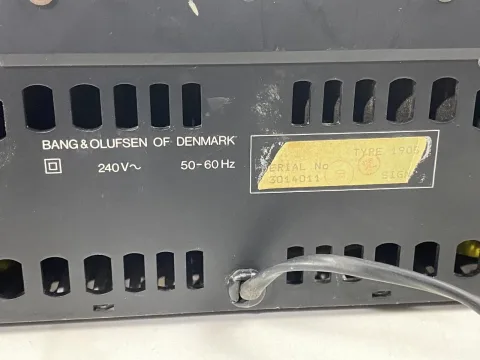 Bang &amp Olufsen Beomaster 8000 Stereo Receiver Amplifier