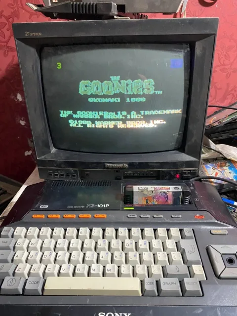 MSX Sony Hit Bit HB-101P Personal Computer System