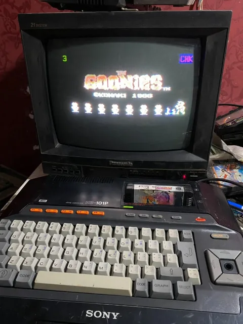 MSX Sony Hit Bit HB-101P Personal Computer System