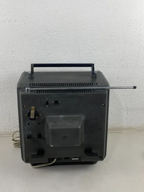 Sony Solid State Television Portable TV-112UM UHF / VHF 70s