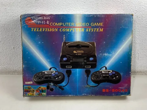 Terminator Ending-Man Computer Video Game Famiclone S-500 Console