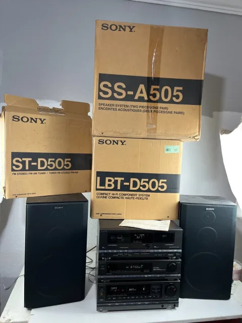 Sony LBT-D505 Hi-Fi System & Speakers ST-D505 TA-D505 TC-D505 SS-A505 eBay