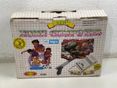 Rinco Home Computer Famiclone NES Family Game كمبيوتر العائله كابتن ماجد عربي