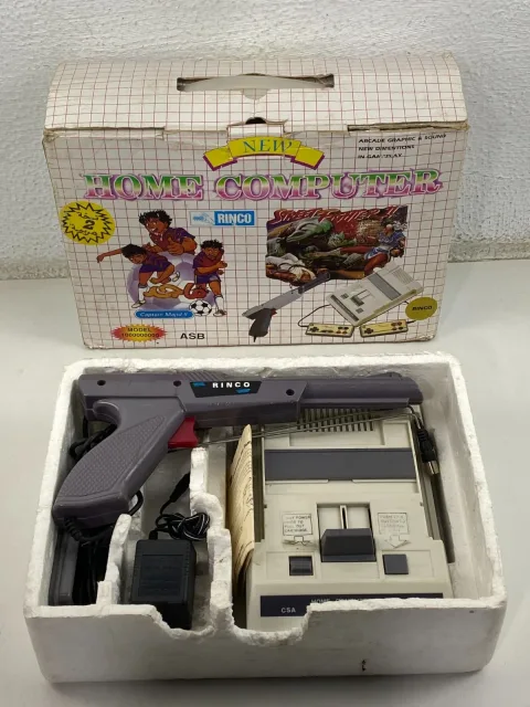 Rinco Home Computer Famiclone NES Family Game كمبيوتر العائله كابتن ماجد عربي