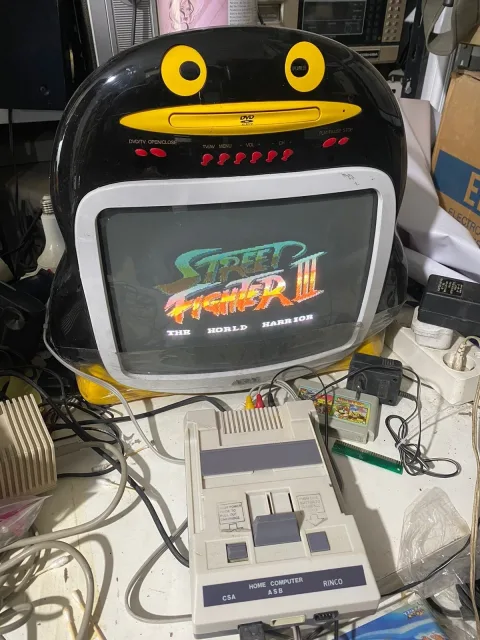 Rinco Home Computer Famiclone NES Family Game كمبيوتر العائله كابتن ماجد عربي