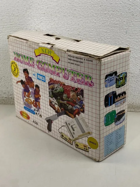 Rinco Home Computer Famiclone NES Family Game كمبيوتر العائله كابتن ماجد عربي