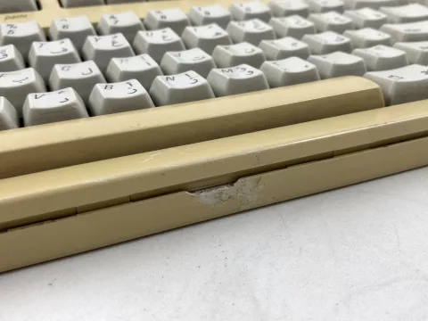 Apple Macintosh II Extended Family Keyboard M0115 Alps Orange Arabic Key